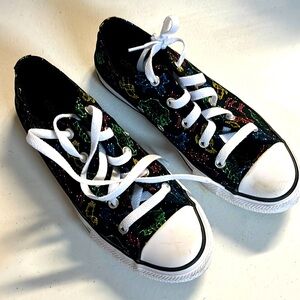 Converse kids shoes with constellations